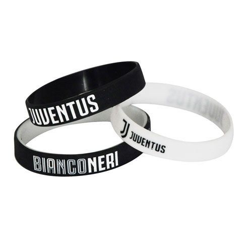 JUVENTUS BRACCIALI GOMMA